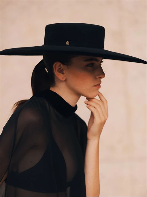 Nicois Hat MAISON KRASNOVA | 10070BLACK